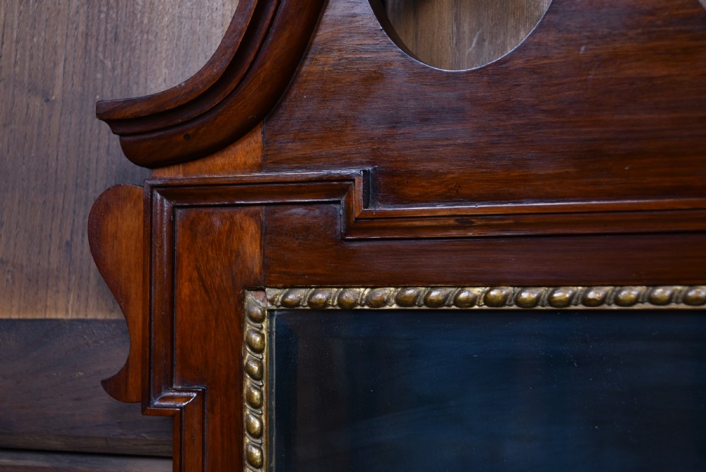 Edwardian Mahogany Wall Mirror View VI