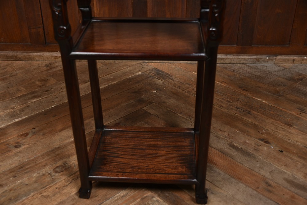 Chinese Plant / Vase Marble Top Stand View VII
