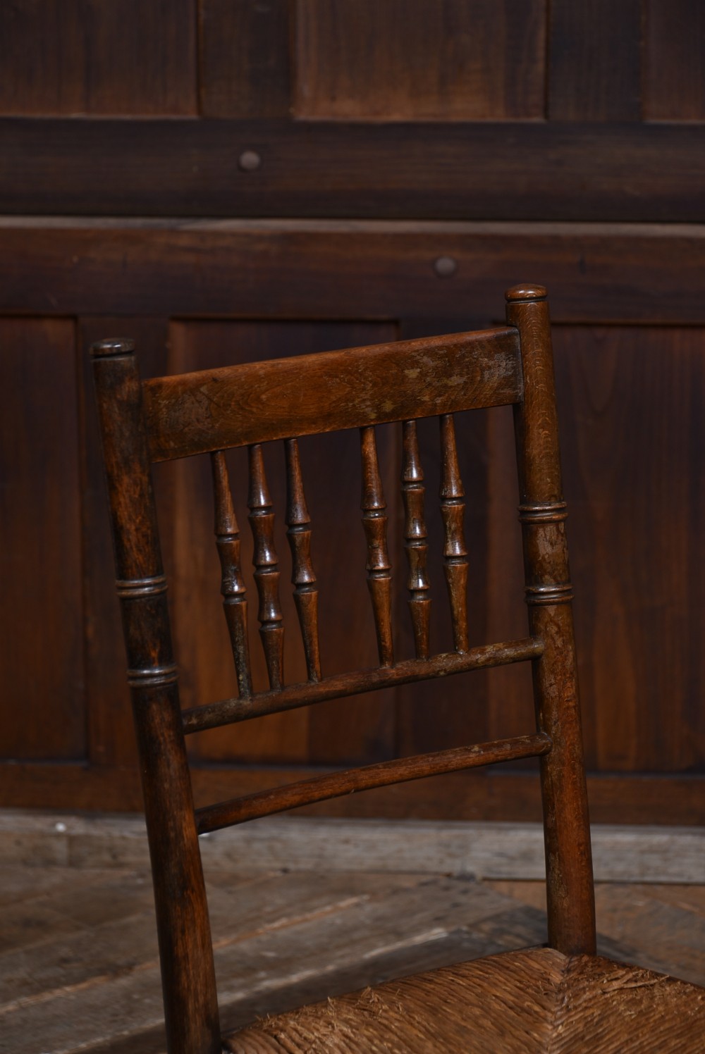 19th Century Beech Childs Chair View II