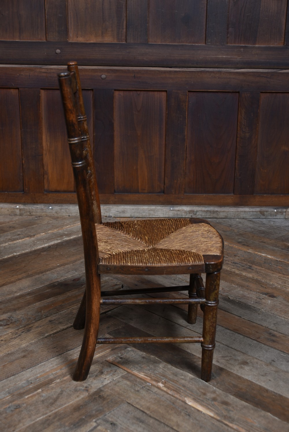 19th Century Beech Childs Chair View VI