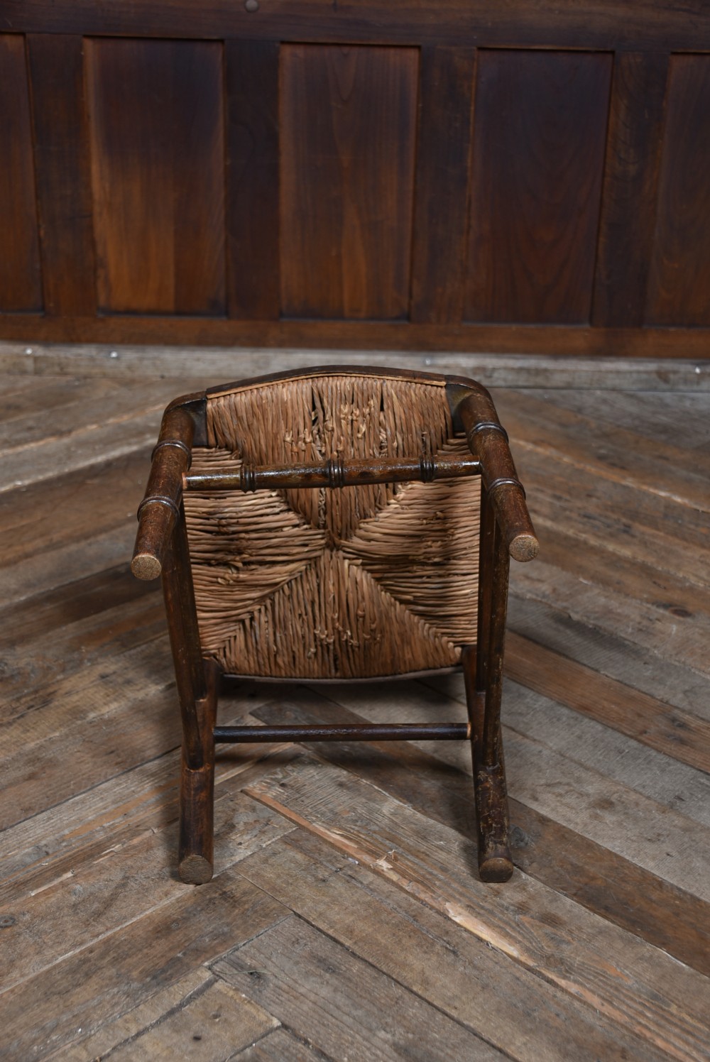 19th Century Beech Childs Chair View IX