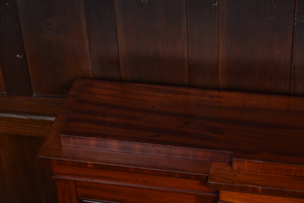 Victorian Mahogany Wellington Chest With Side Cupboards View IV