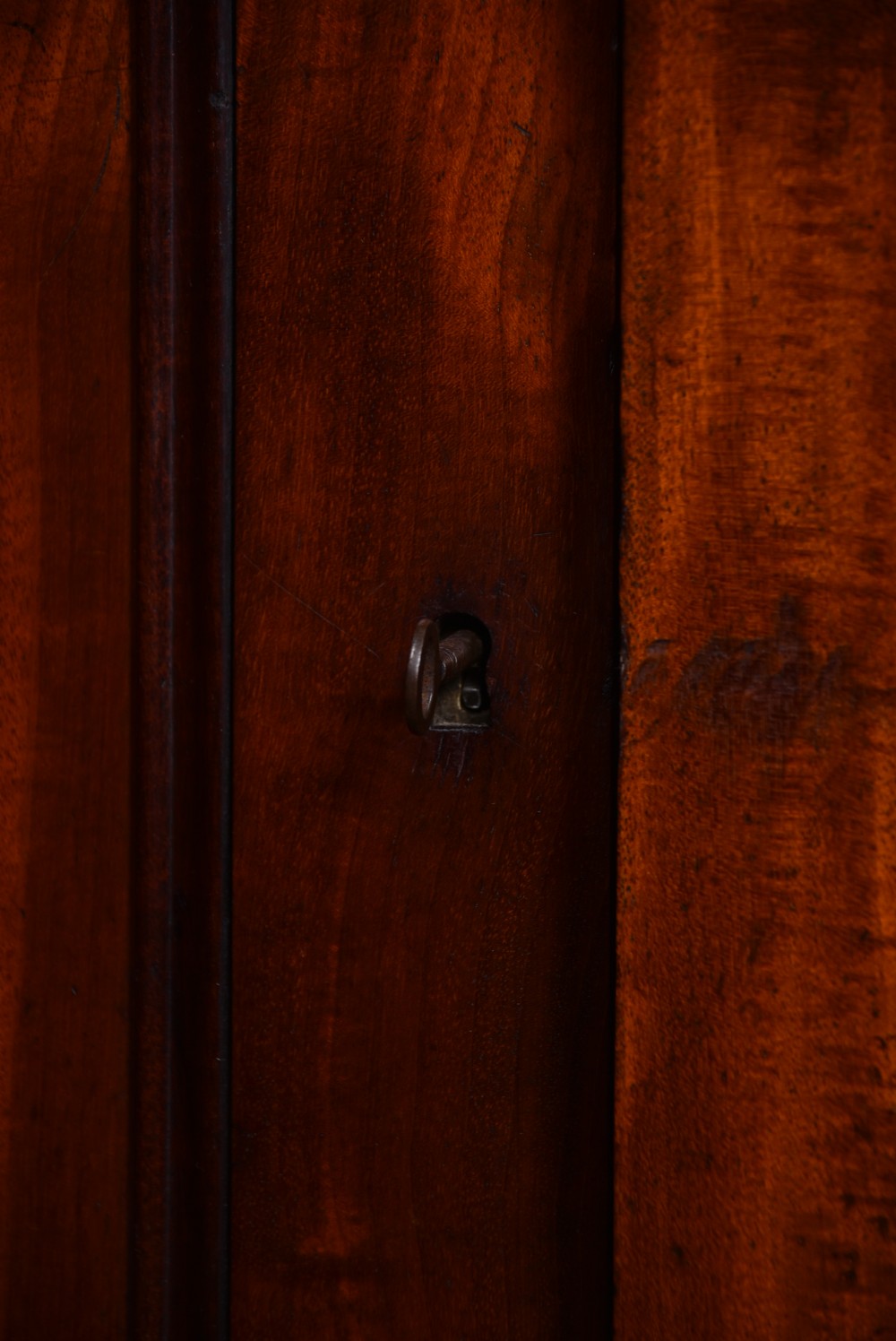 Victorian Mahogany Wellington Chest With Side Cupboards View IX