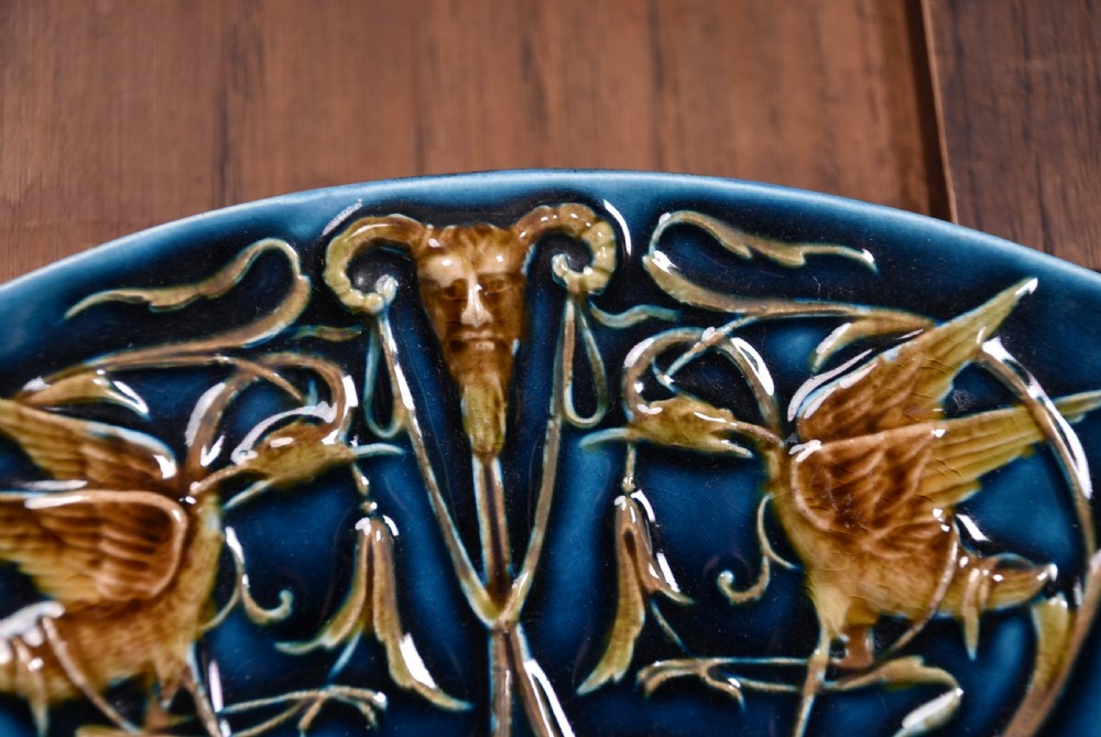 Majolica Plate By Schutz Blansko View III