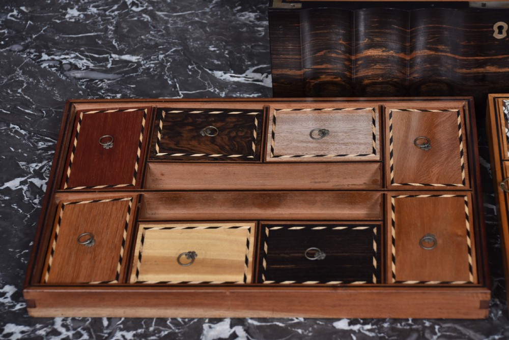 Anglo Ceylonese trinket/ sewing box  View XVII
