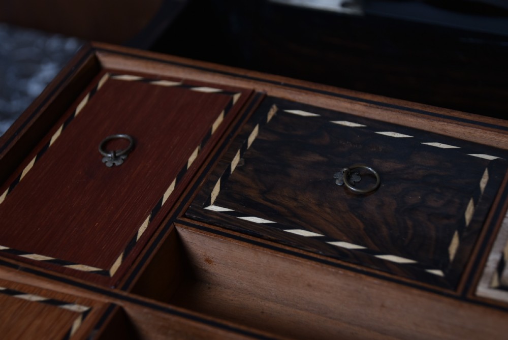 Anglo Ceylonese trinket/ sewing box  View XIX