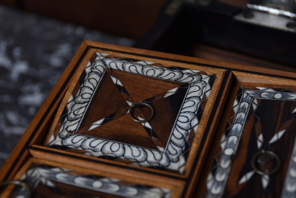 Anglo Ceylonese trinket/ sewing box  View XX