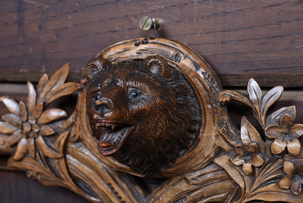 Black Forest Bear Coat Hook View III