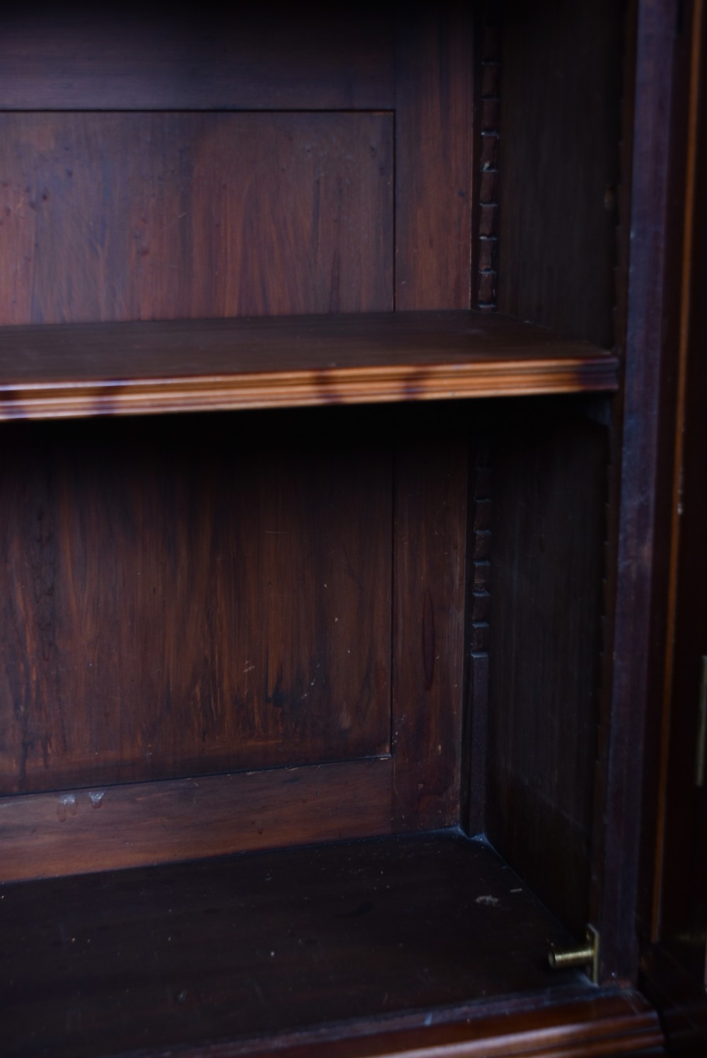 Edwardian Mahogany Breakfront Bookcase View XVIII