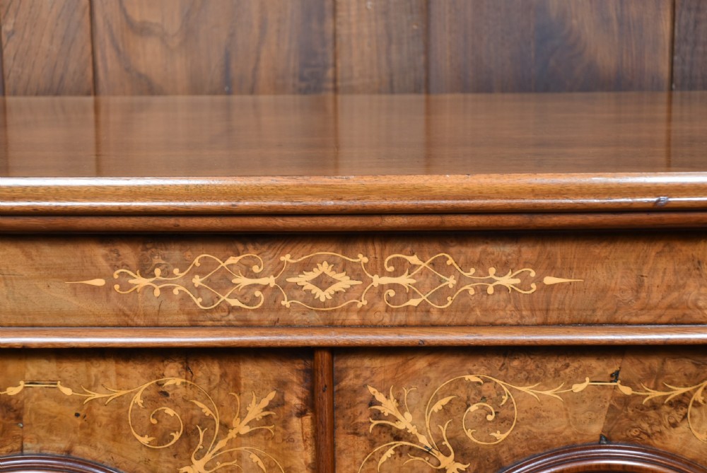 Victorian Walnut Credenza  View IV