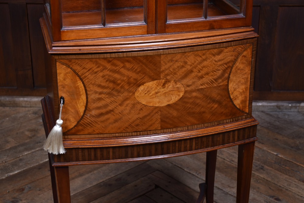 Edwardian Mahogany Display Cabinet View III