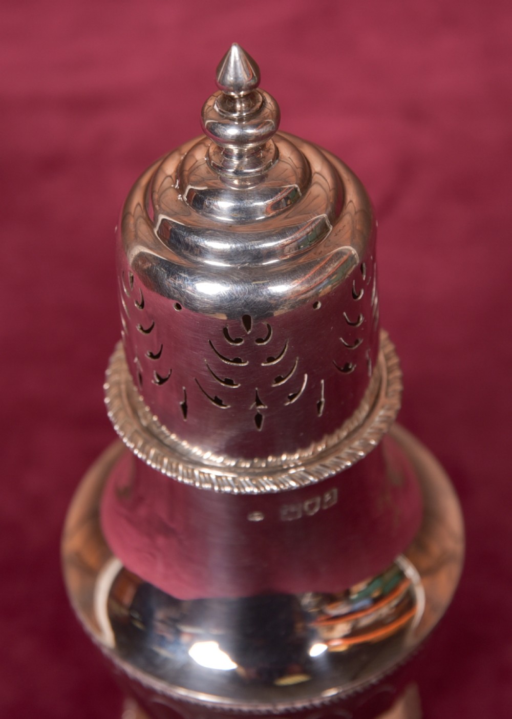 Silver Sugar Shaker View IX