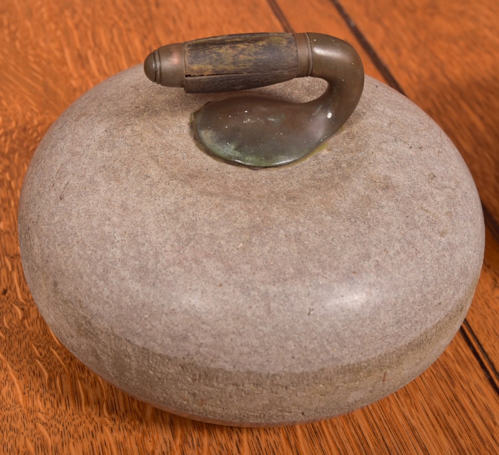 Pair Of Granit Curling Stones View III