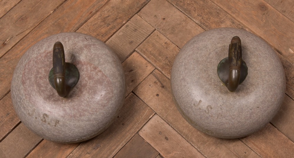 Pair Of Granit Curling Stones View IV