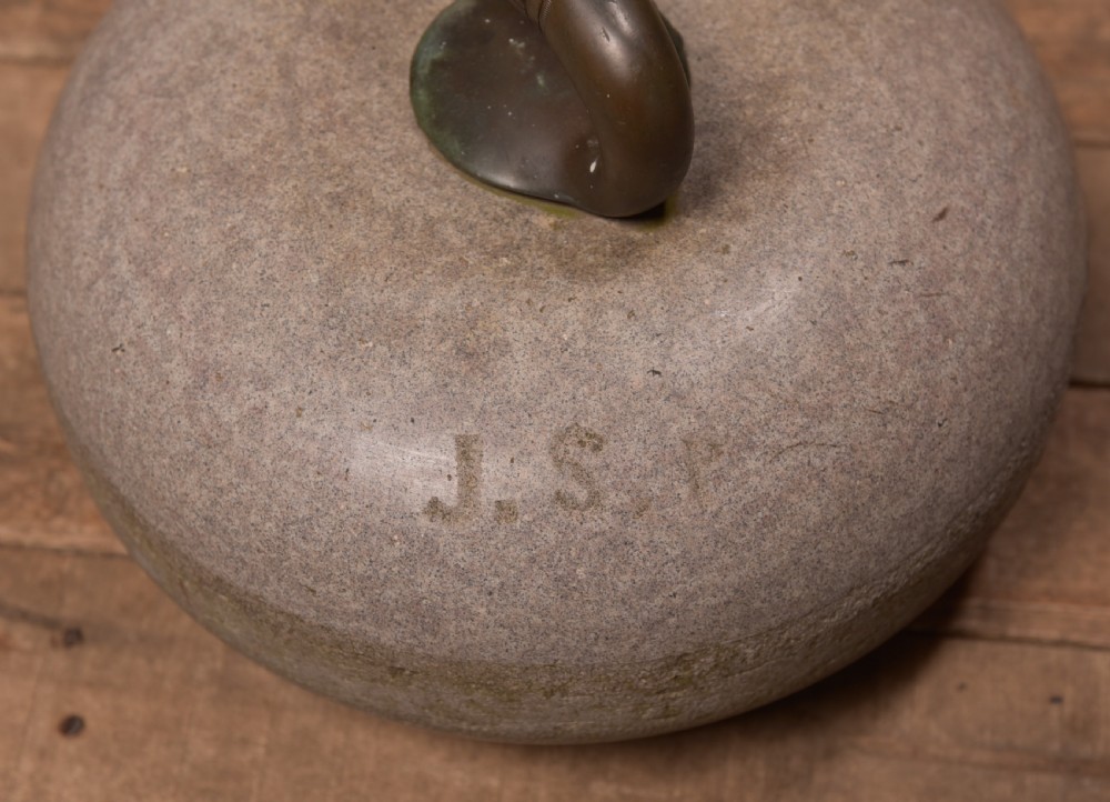 Pair Of Granit Curling Stones View V