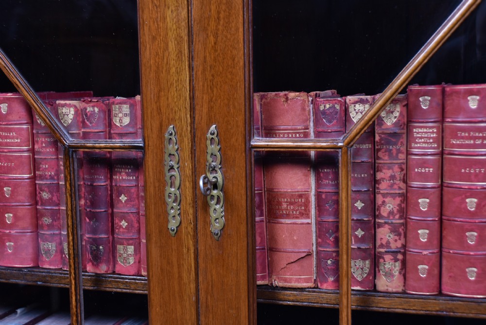 Todd Burns & Co Mahogany Bookcase View II