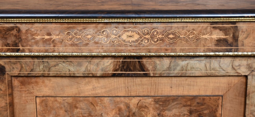 Victorian Walnut Credenza / Sideboard View VII