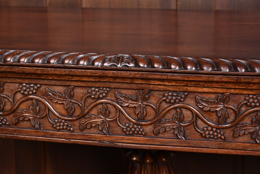 19th Century Padouk Fold-over Games Table View V