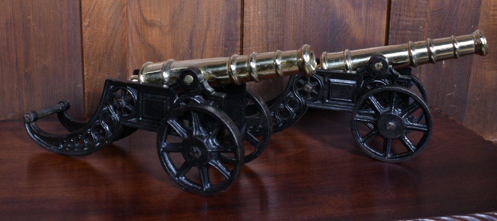 Brass and Cast-Iron Cannons View II