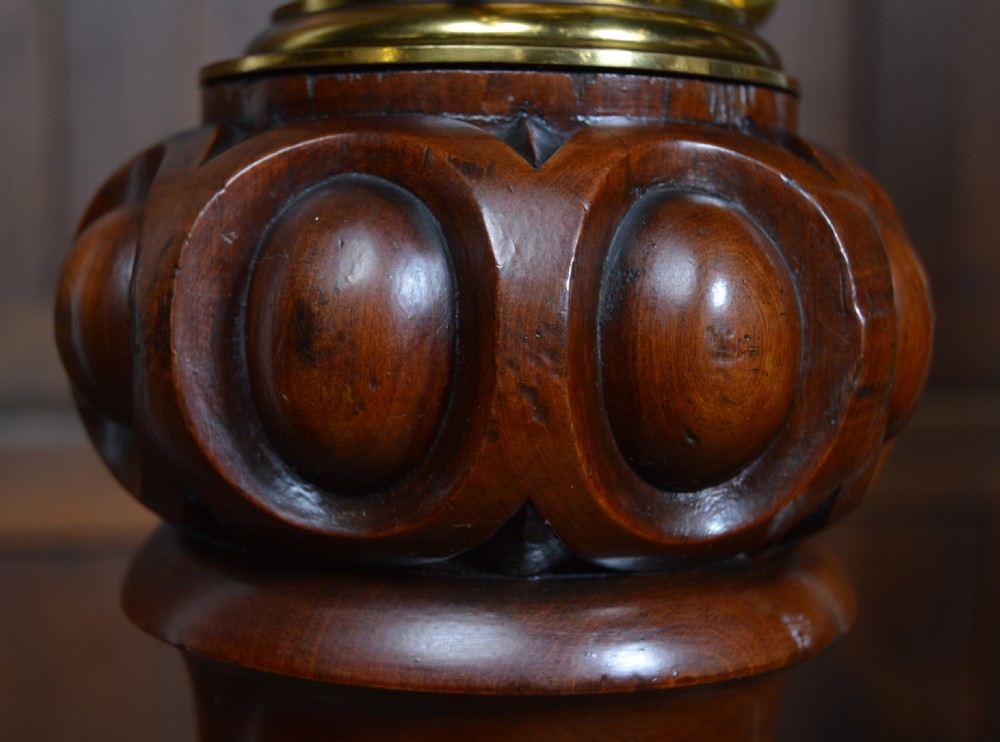 Pair of Victorian Mahogany Standard Lamps View X