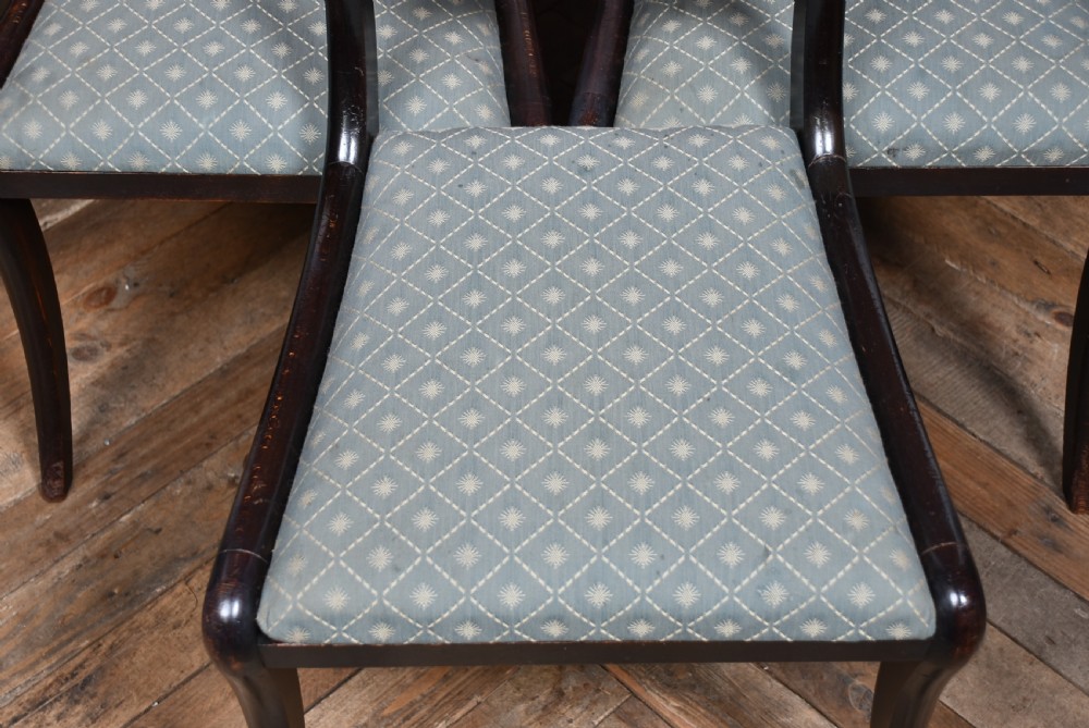 Set of 6 Georgian Dining Room Chairs View II
