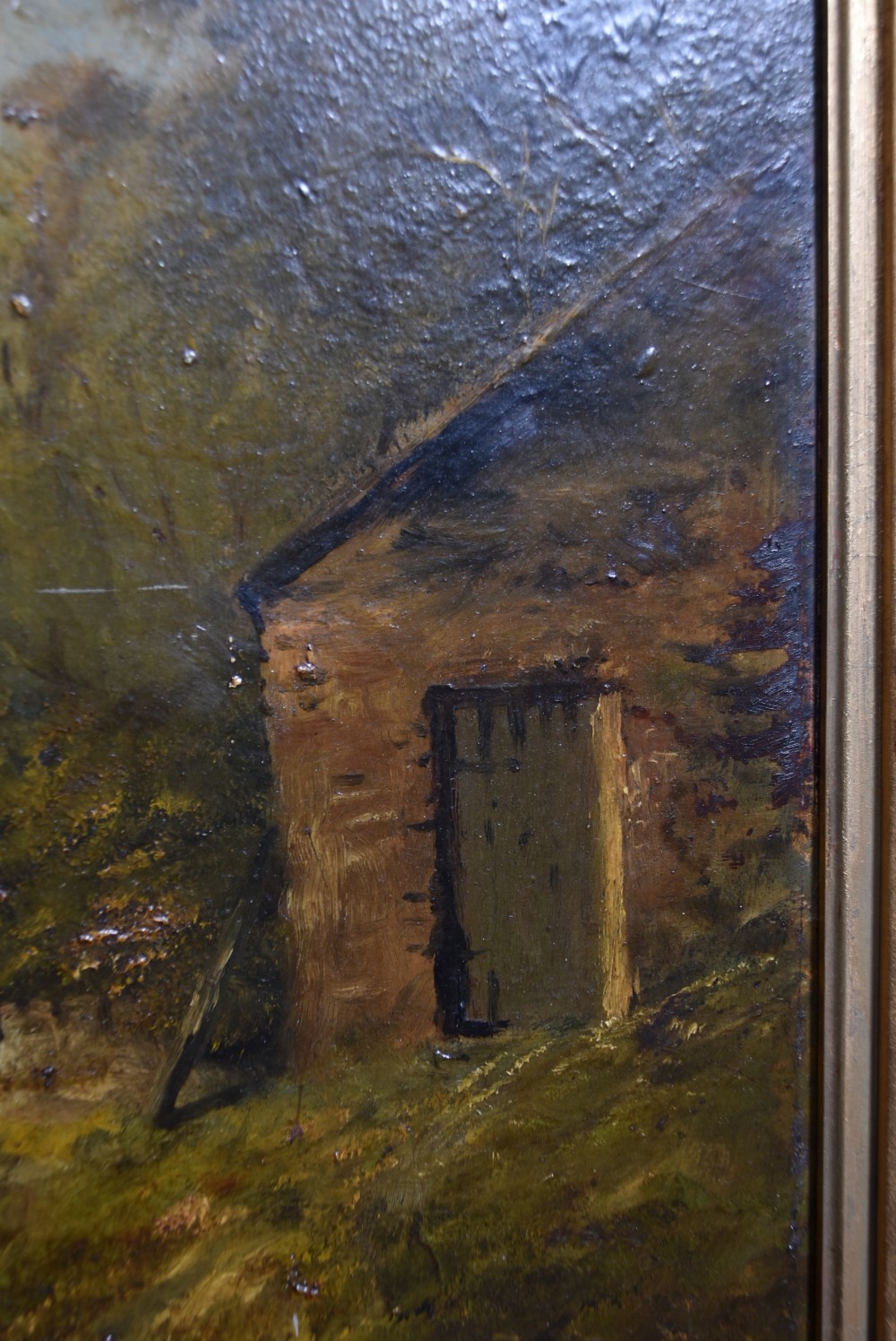 Edmund Thornton Crawford Oil on Board  View VIII