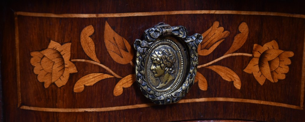 Mahogany Dutch Marquetry Lowboy View VI