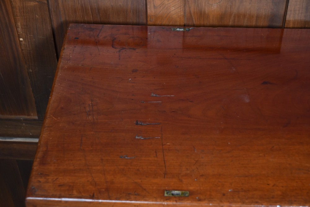 Victorian Mahogany Campaign Chest View XVII