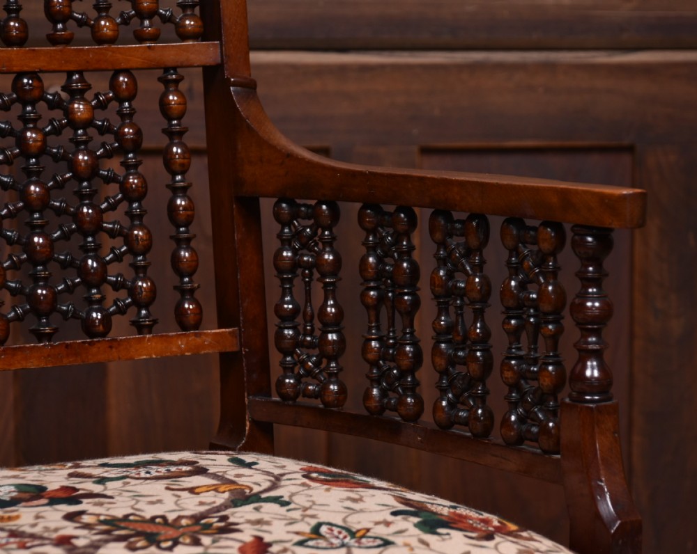 Edwardian Moorish Armchair View II