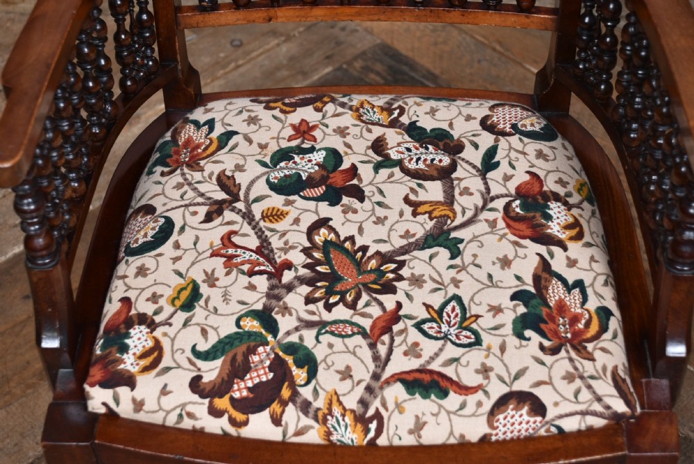 Edwardian Moorish Armchair View VII