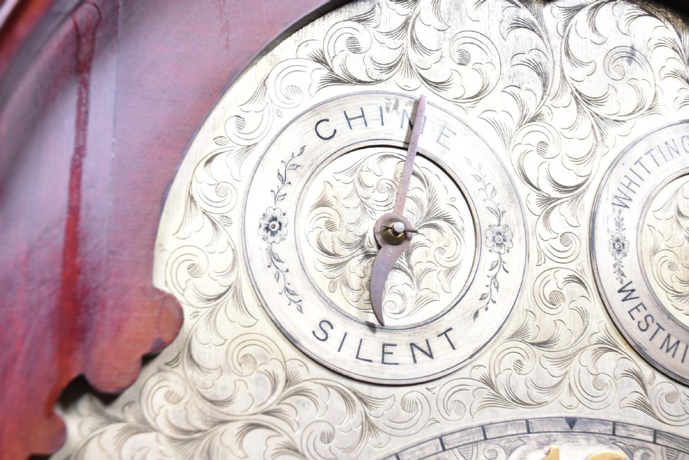 9ft Mahogany Long Case/ Grandfather  Clock View X