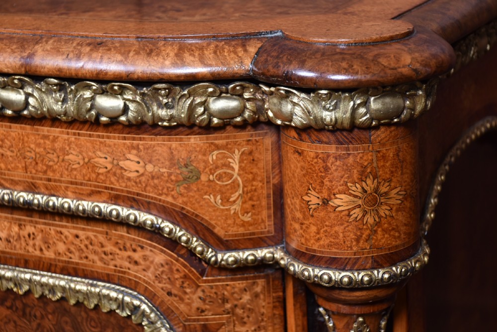 Victorian Walnut Side Cabinet View VII