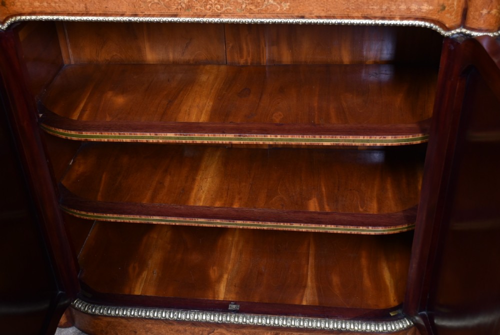 Victorian Walnut Side Cabinet View XVI