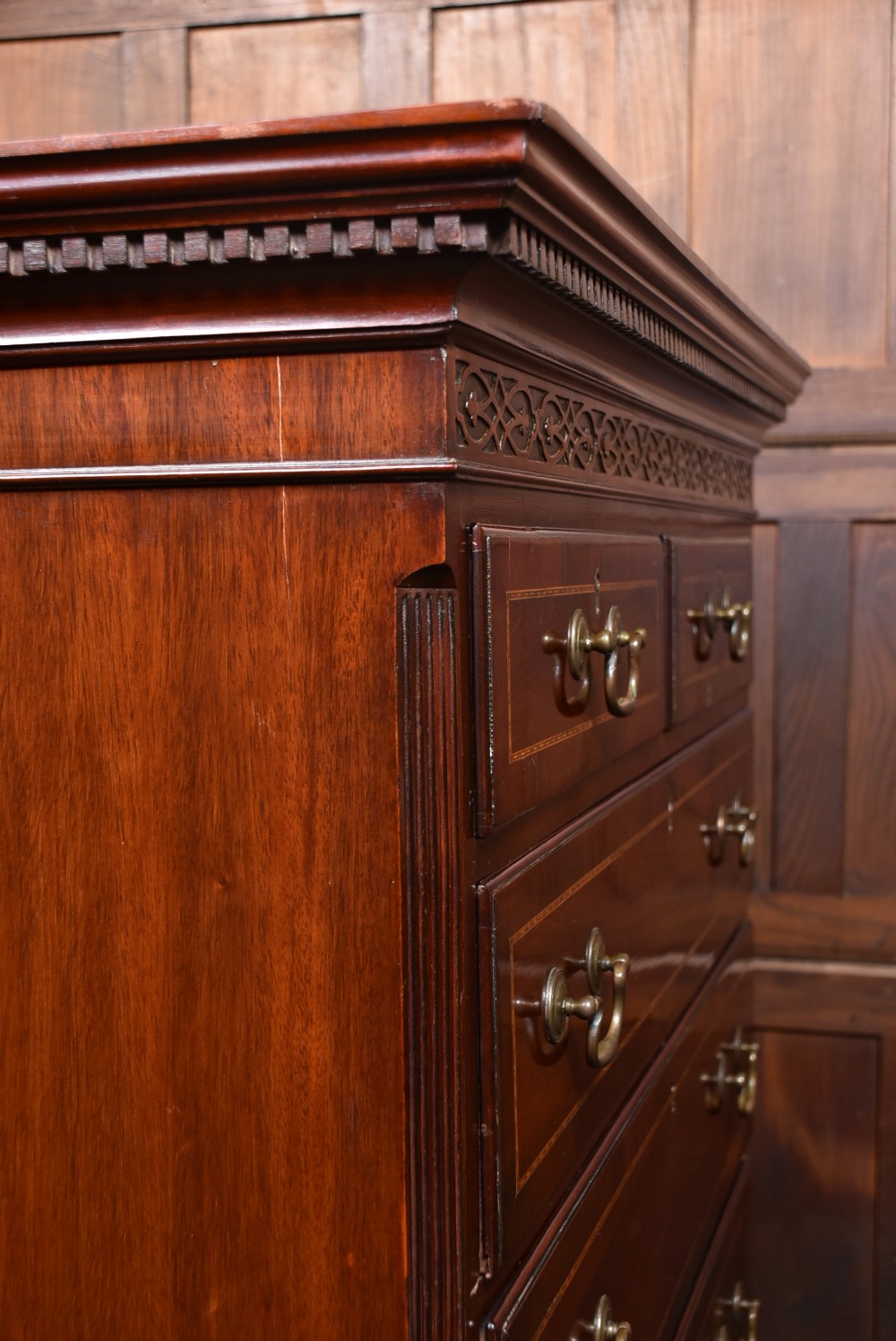 Georgian Mahogany Chest on Chest View X