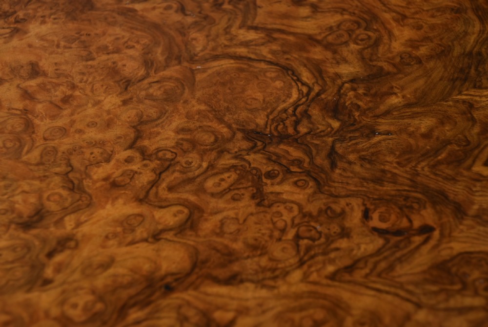 Victorian Burr Walnut Sutherland Table View XI