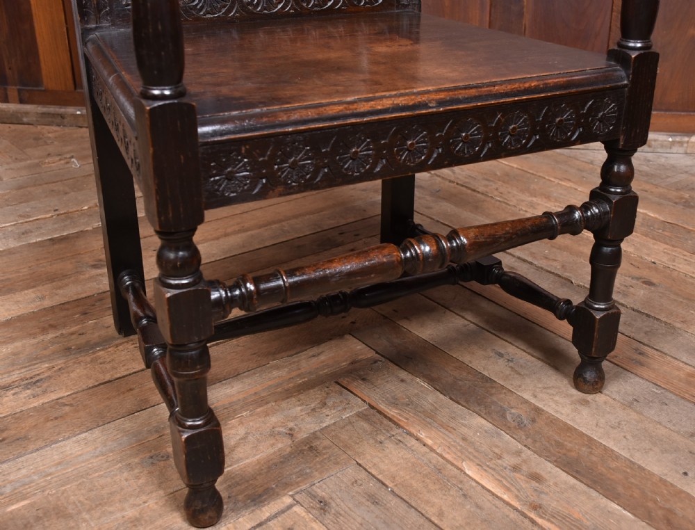 19th century Oak Hall Chair View III