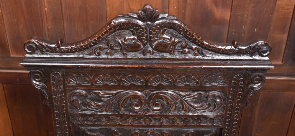 19th century Oak Hall Chair View IV