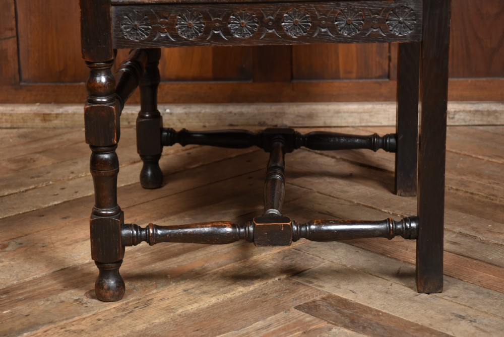19th century Oak Hall Chair View XI