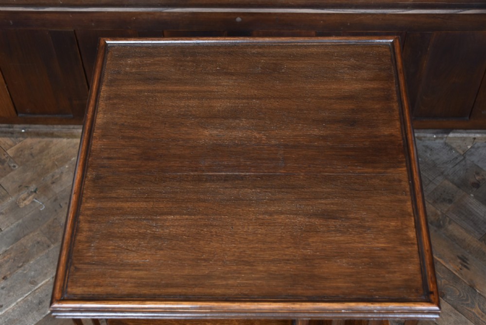 Edwardian Oak Revolving Bookcase View X