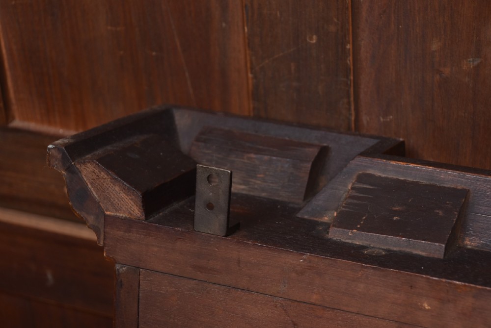 Edwardian Walnut Over Mantle Mirror View XIV