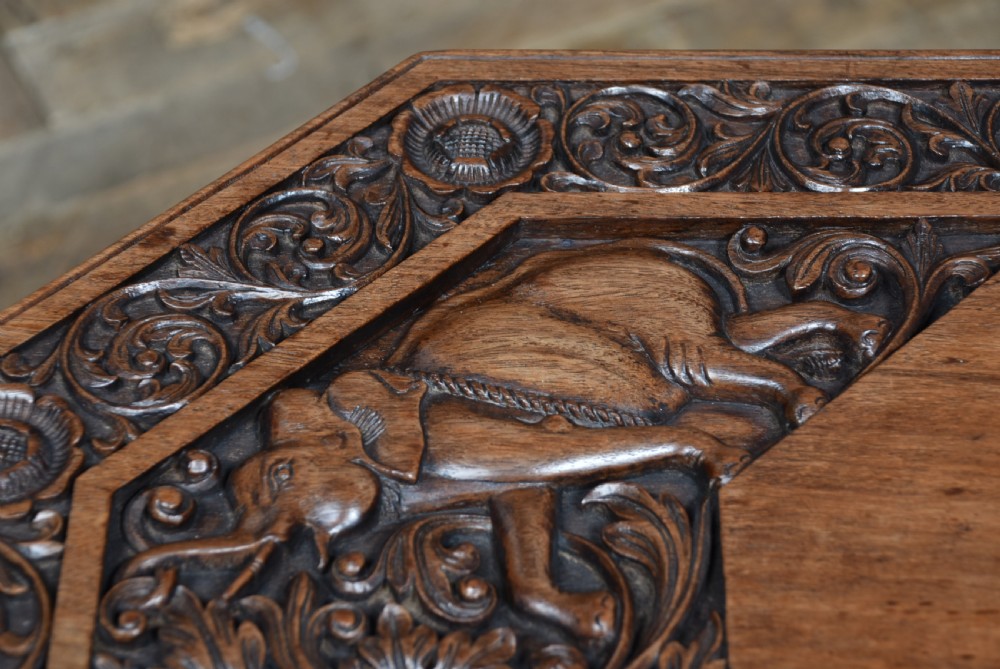 Anglo-Indian Elephant Side Table, View VI