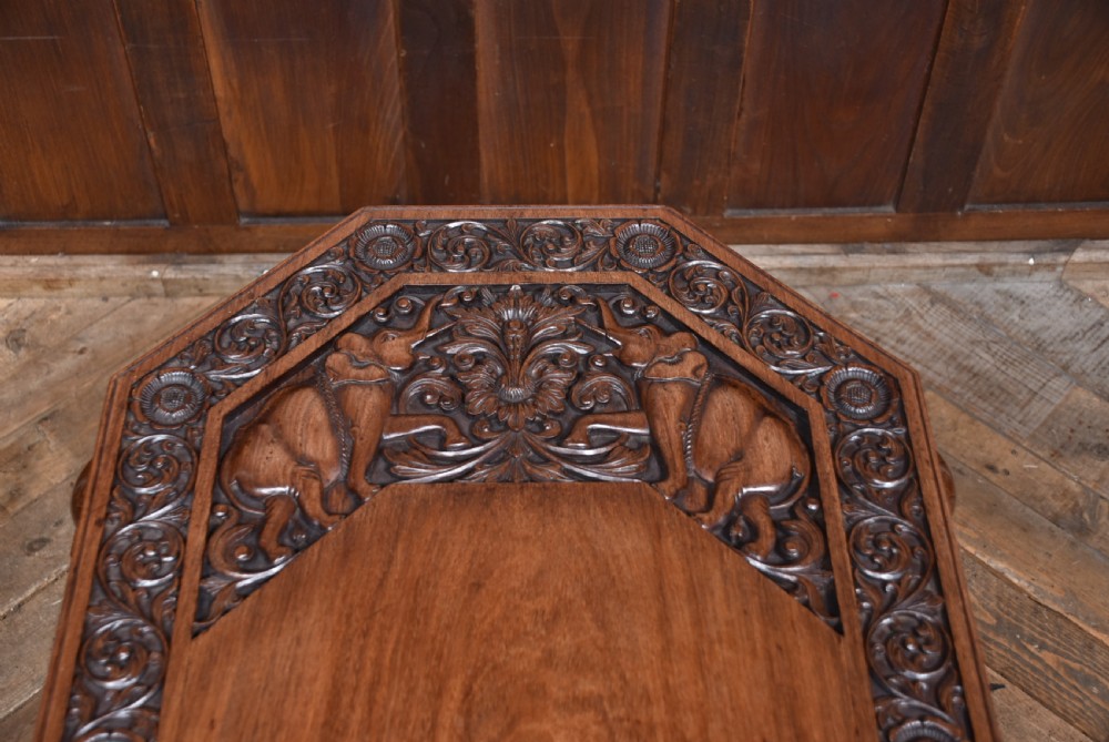 Anglo-Indian Elephant Side Table, View X