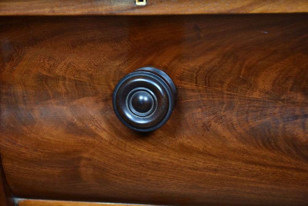Victorian Scottish Mahogany Ogee/ Chest of Drawers View III