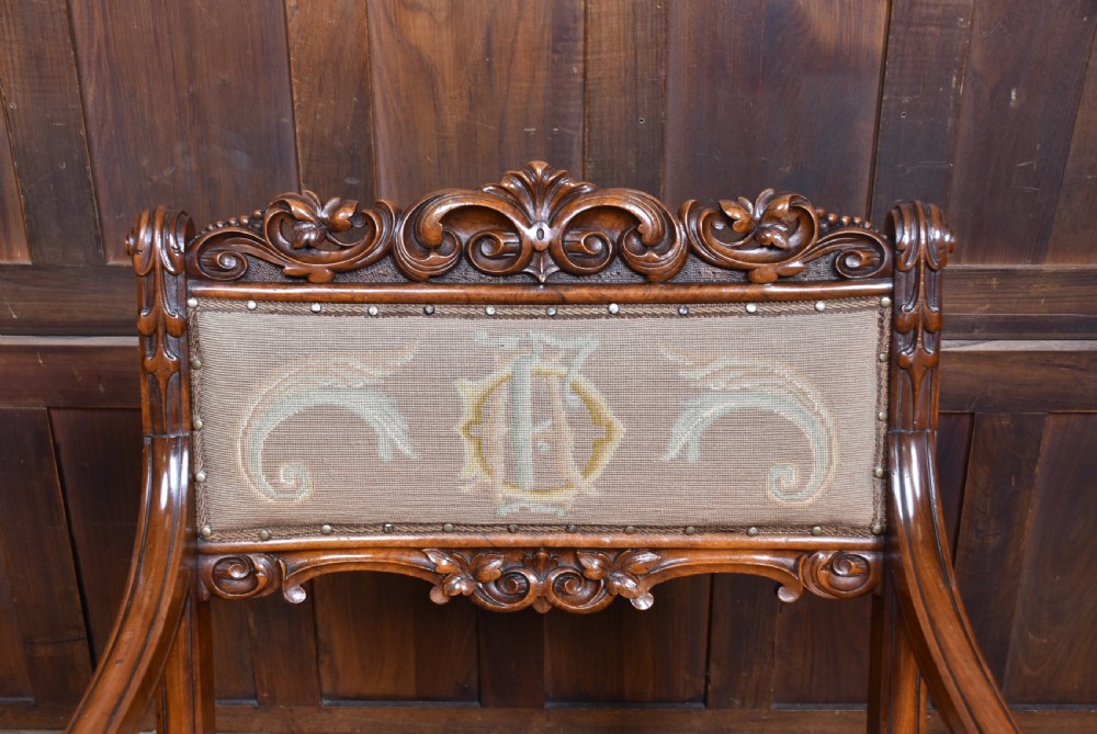 Victorian Walnut Chair View III