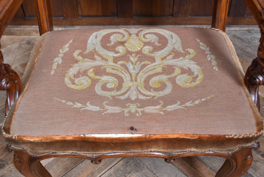 Victorian Walnut Chair View VI