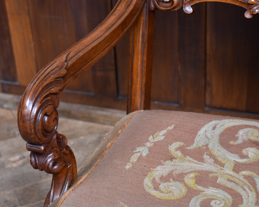 Victorian Walnut Chair View IX