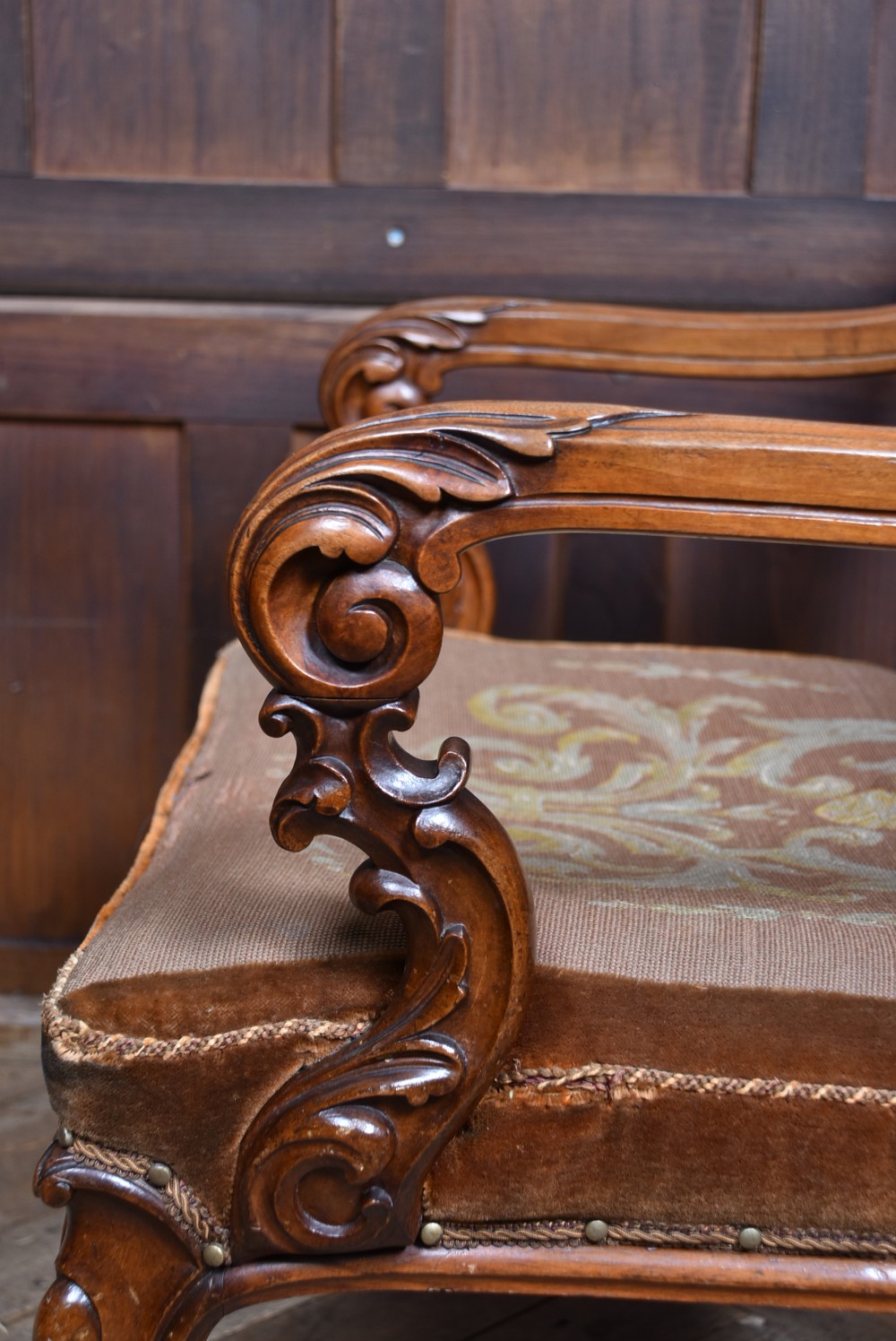 Victorian Walnut Chair View XIII
