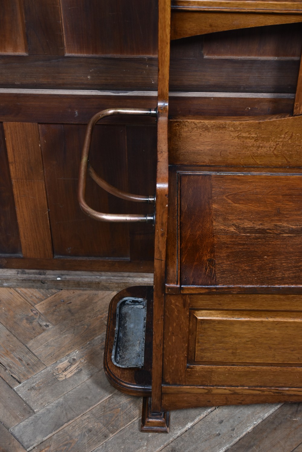 Art Nouveau Oak Hall Stand View VII