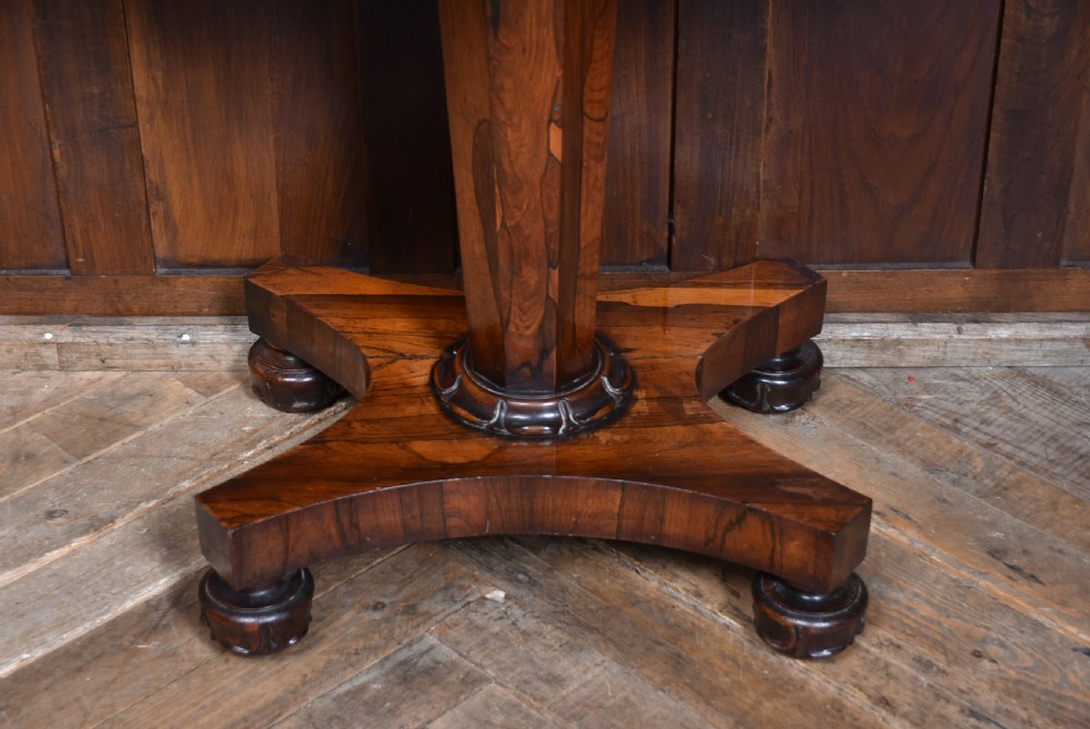 Victorian Rosewood Fold-Over Card Table View IV
