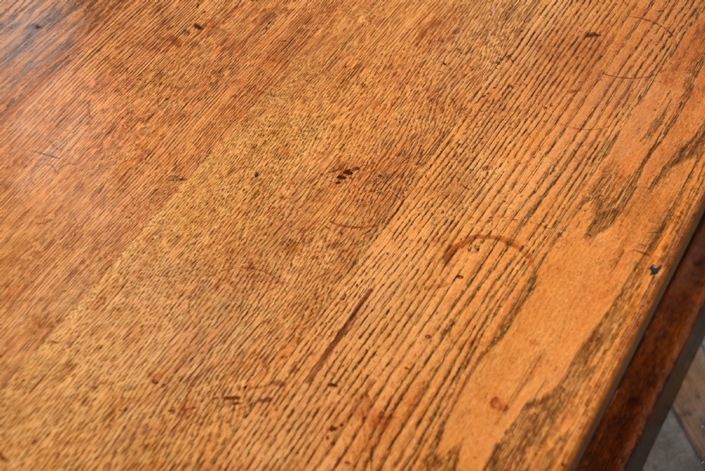 Victorian Oak Refectory Table by Whytock & Reid of Edinburgh View VI